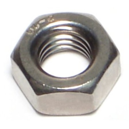 MIDWEST FASTENER Hex Nut, M8-1.25, Stainless Steel, Not Graded, 100 PK 55121